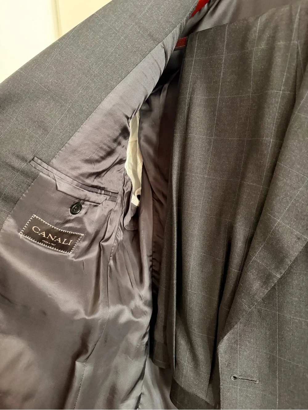 Canali dark charcoal